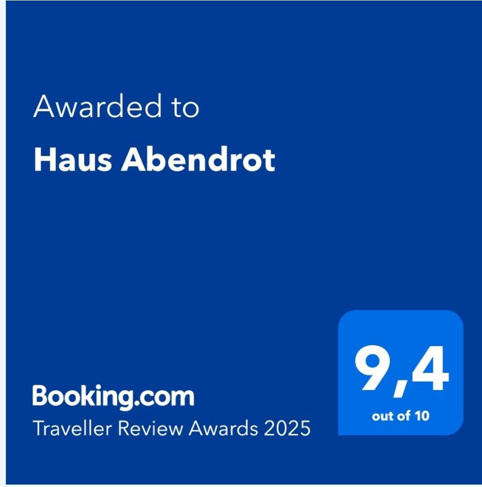 Апартаменты Haus Abendrot Дорнбирн Экстерьер фото